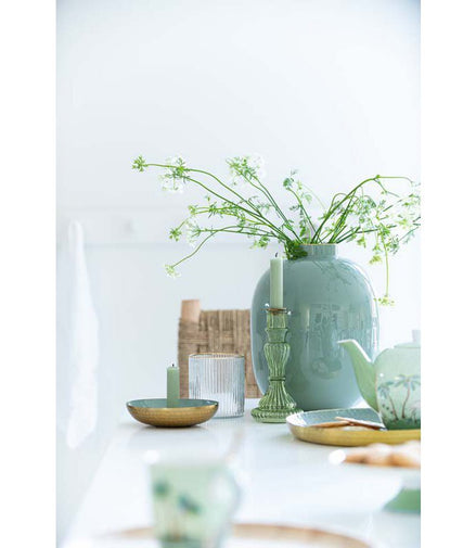 Vase Metall Grün 32cm - Pimis living by Konceptpunkt