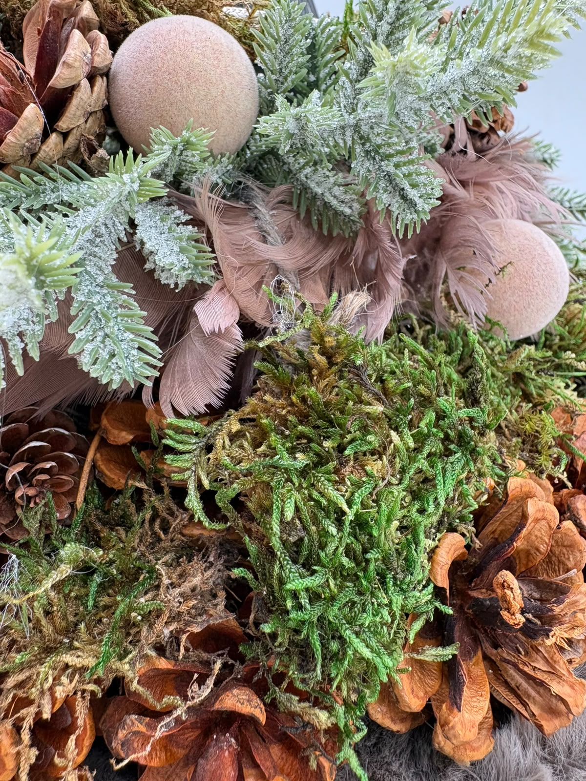 Adventskranz mit 1er Kerze