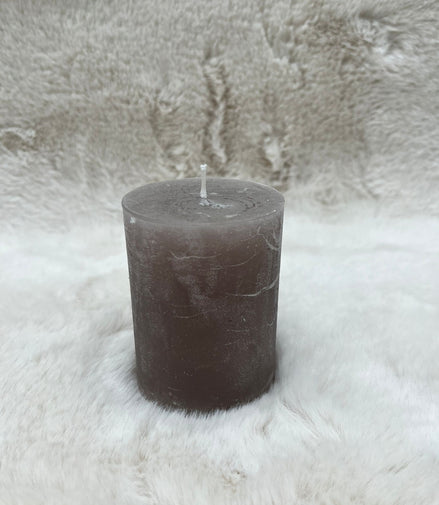 Rustickkerze Dark Taupe 80/60
