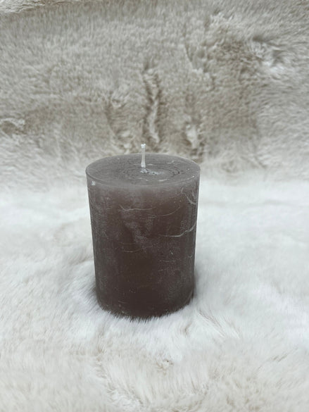 Rustickkerze Dark Taupe 80/60