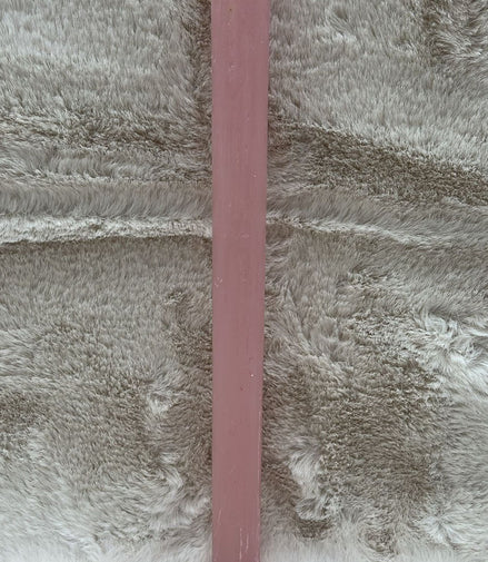 Stabkerze Rosenholzfarben 2er Set