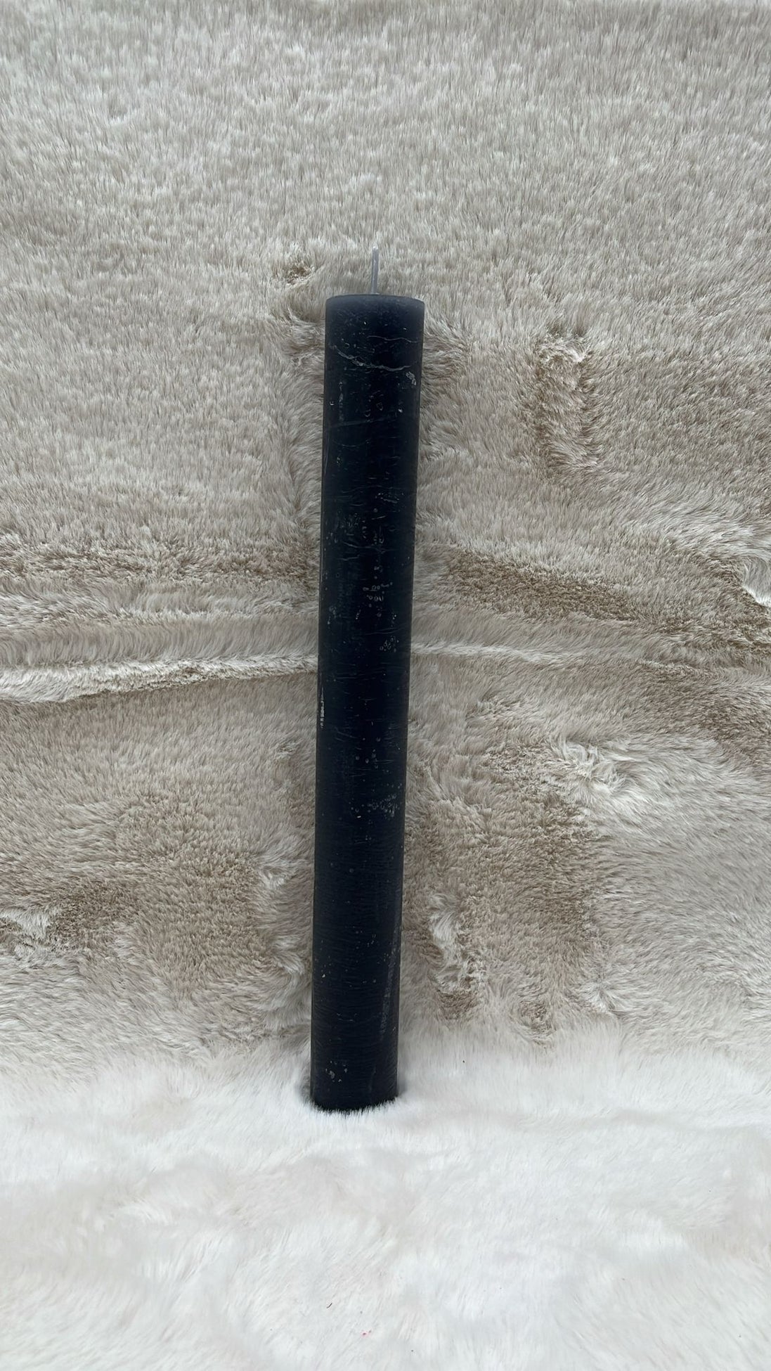 Stabkerze Schwarz 30/3,2
