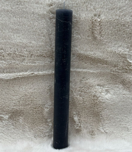 Stabkerze Schwarz 30/3,2