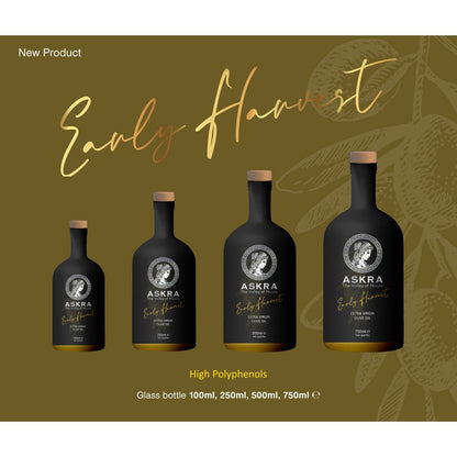 ASKRA Early Harvest Monovarietales extra natives Olivenöl - Pimis Living