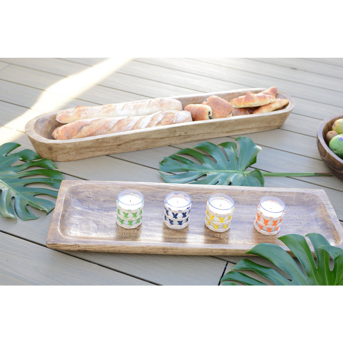 4 -Colored Sage Sage Candles - Los 4 - Pimis Living