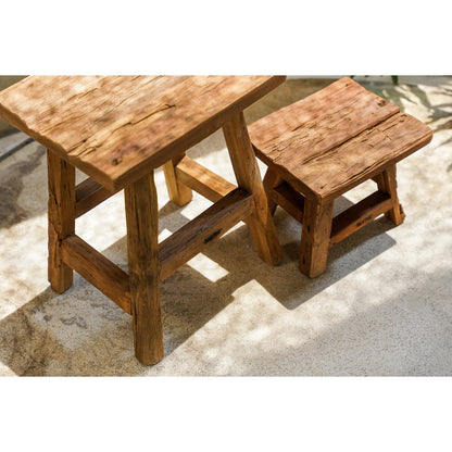 Der Yoke-Hocker – Natur – S - Pimis Living