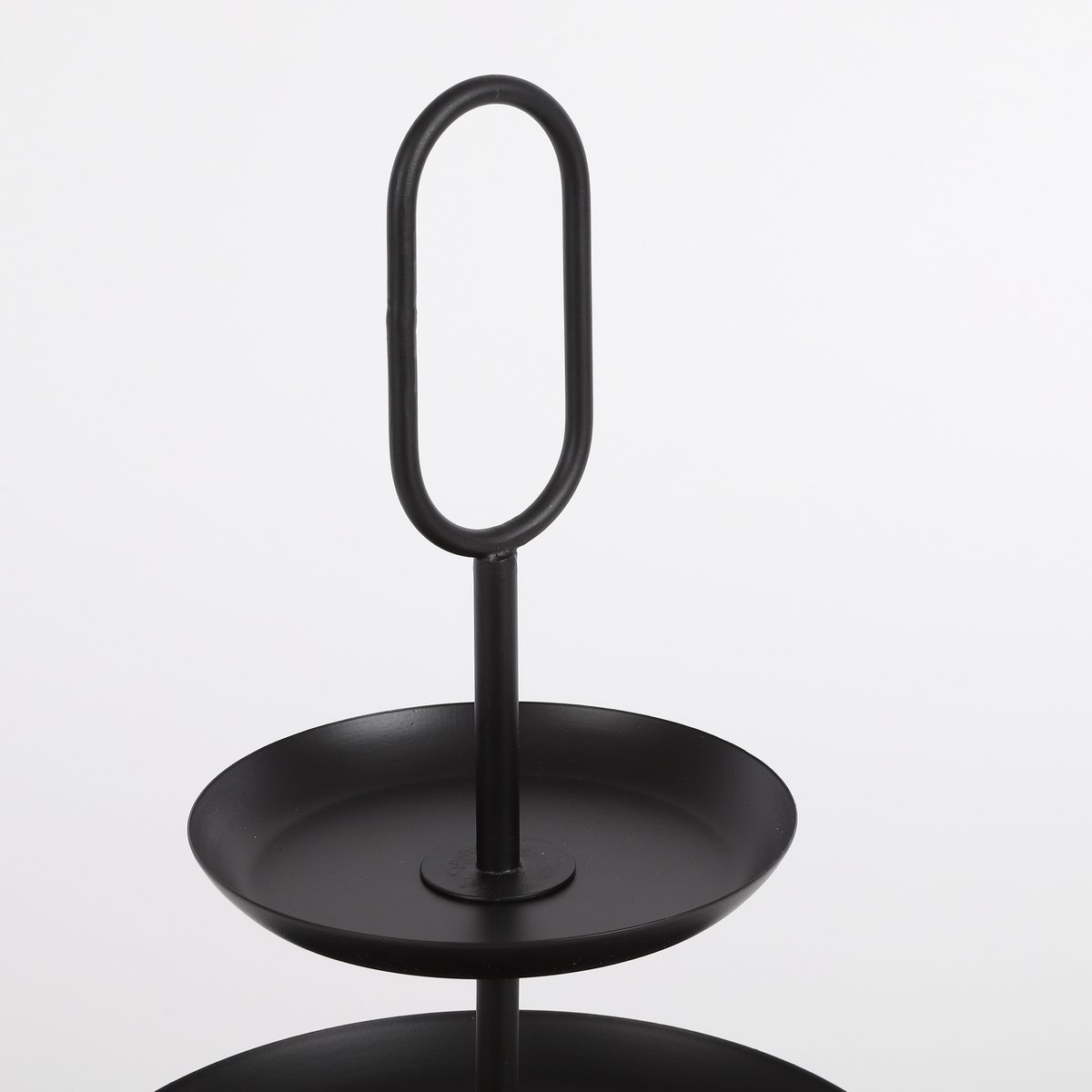 Rama Etagere 3-stöckig – H55 x Ø38 cm – Metall – Schwarz - Pimis living by Konceptpunkt