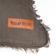Der Smoky Vibe Kissenbezug – Grau Bazar Bizar Living