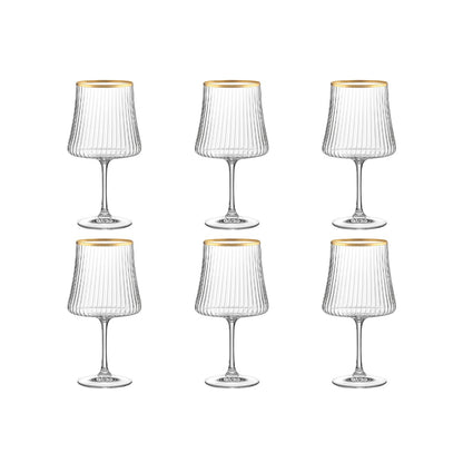 360 ml vergoldeter Kantenwein - Los 6 - Pimis Living