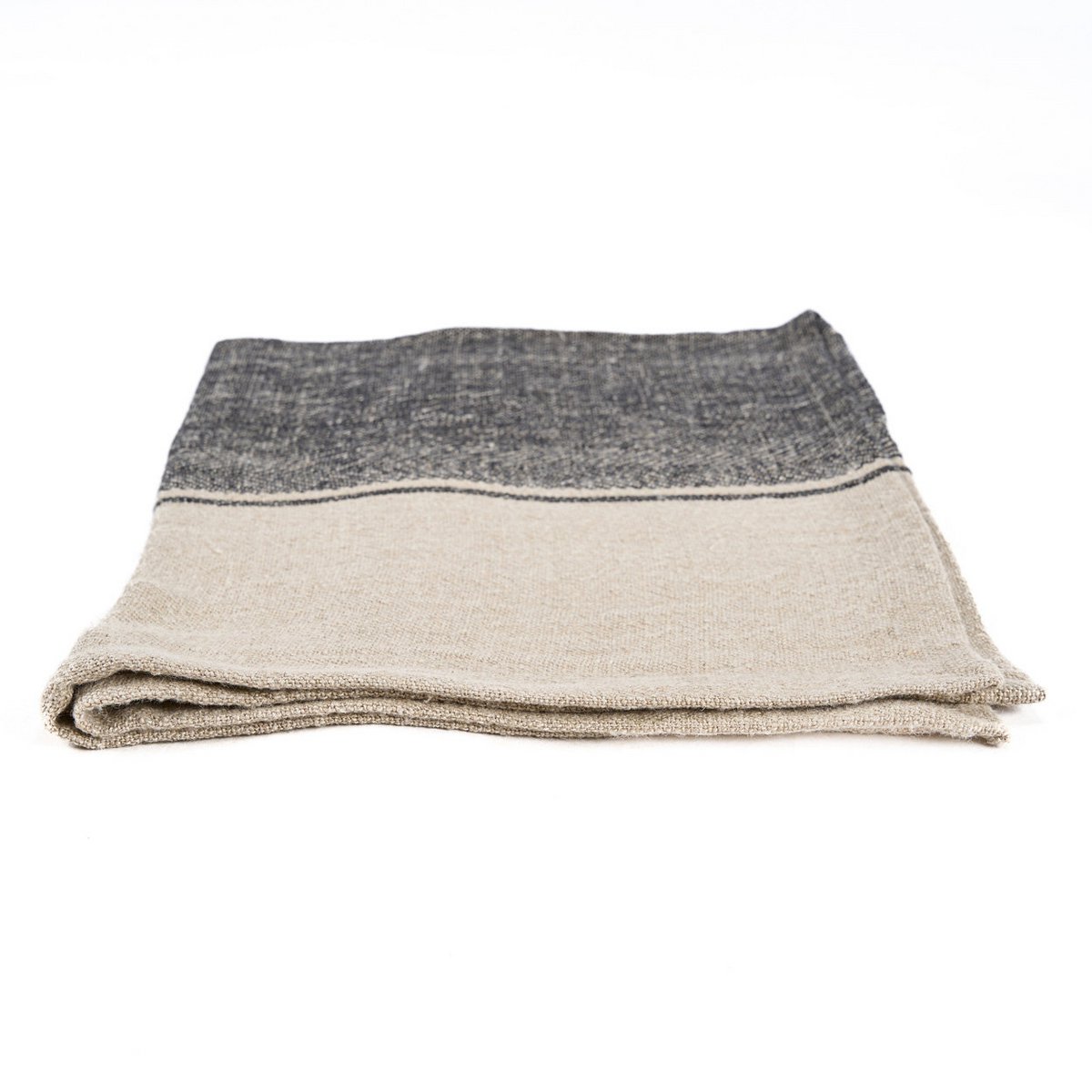 The Linen Moody Küchentuch – Naturschwarz – 50 x 70 - Pimis Living