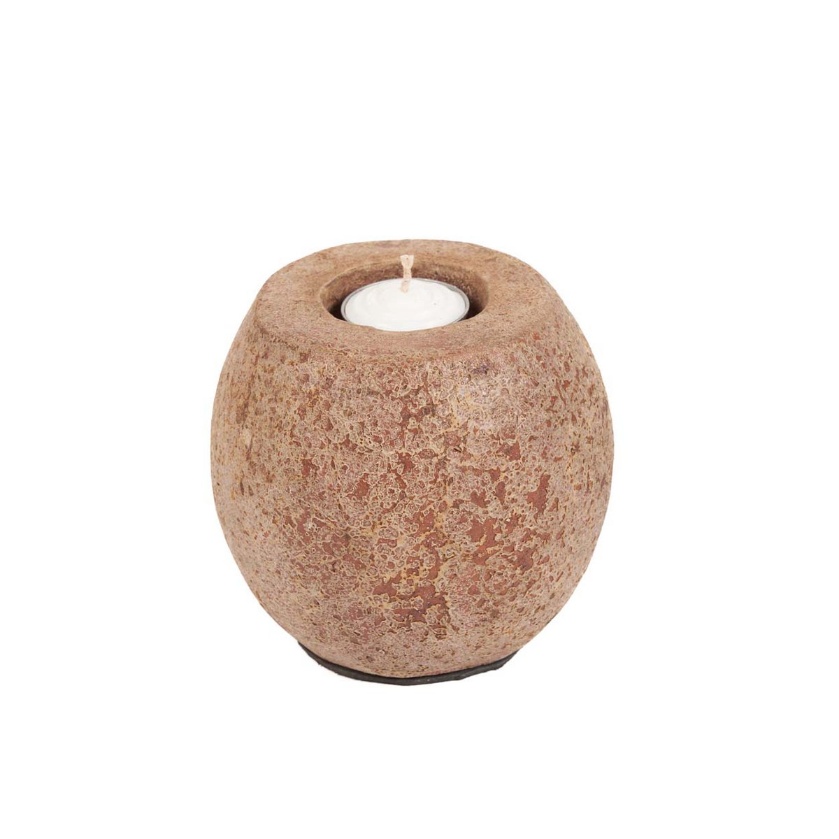 Der Cavestone Kerzenhalter – Braun - Pimis Living