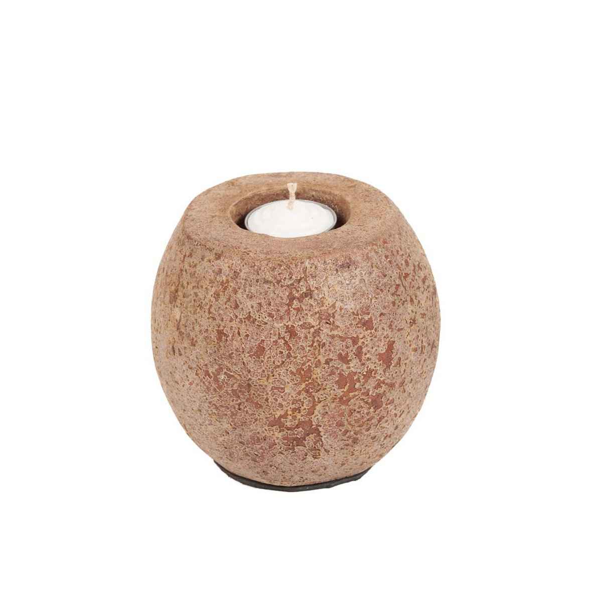 Der Cavestone Kerzenhalter – Braun Bazar Bizar Living