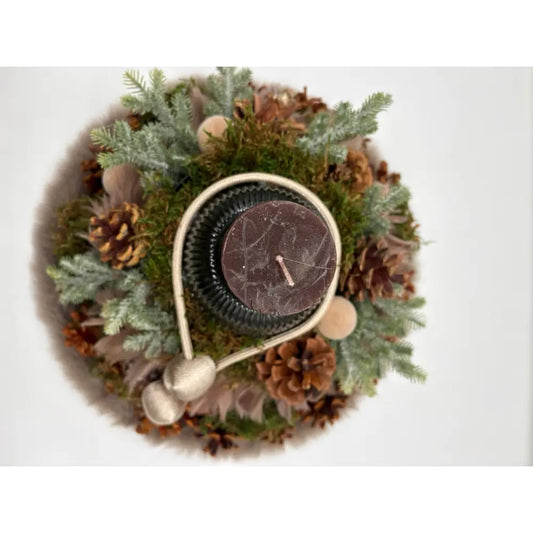 Adventskranz mit 1er Kerze