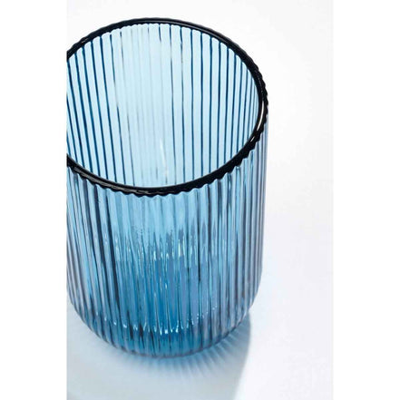 Trinkglas Blau 1Glas Mica Decorations