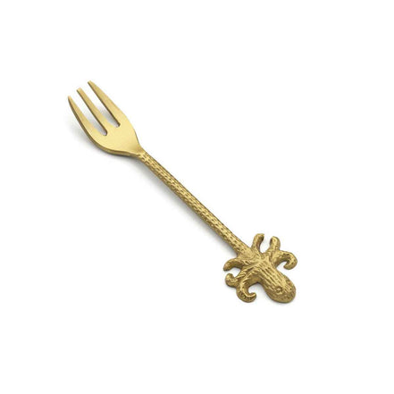 Die Tintenfischgabel - Gold - s Bazar Bizar Living