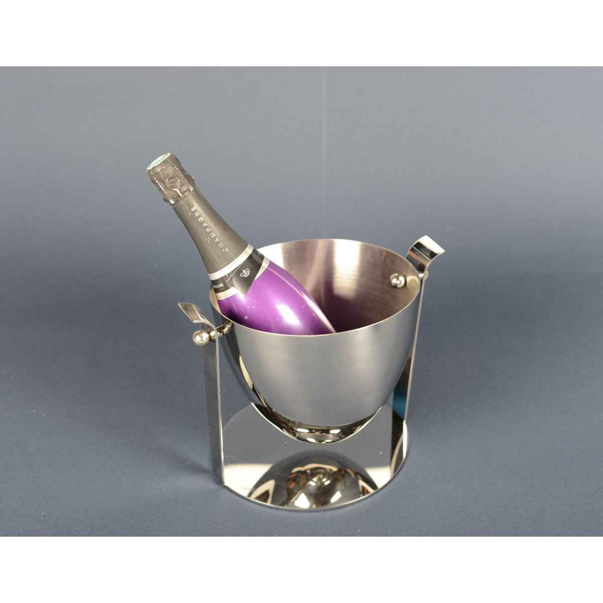 Silber Champagner Bucket 26,5x20x21cm AULICA