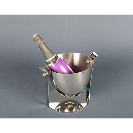 Silber Champagner Bucket 26,5x20x21cm AULICA