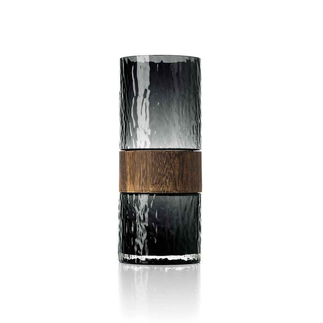 The Wood You Be Mine Vase – Dunkelgrau – L Bazar Bizar Living