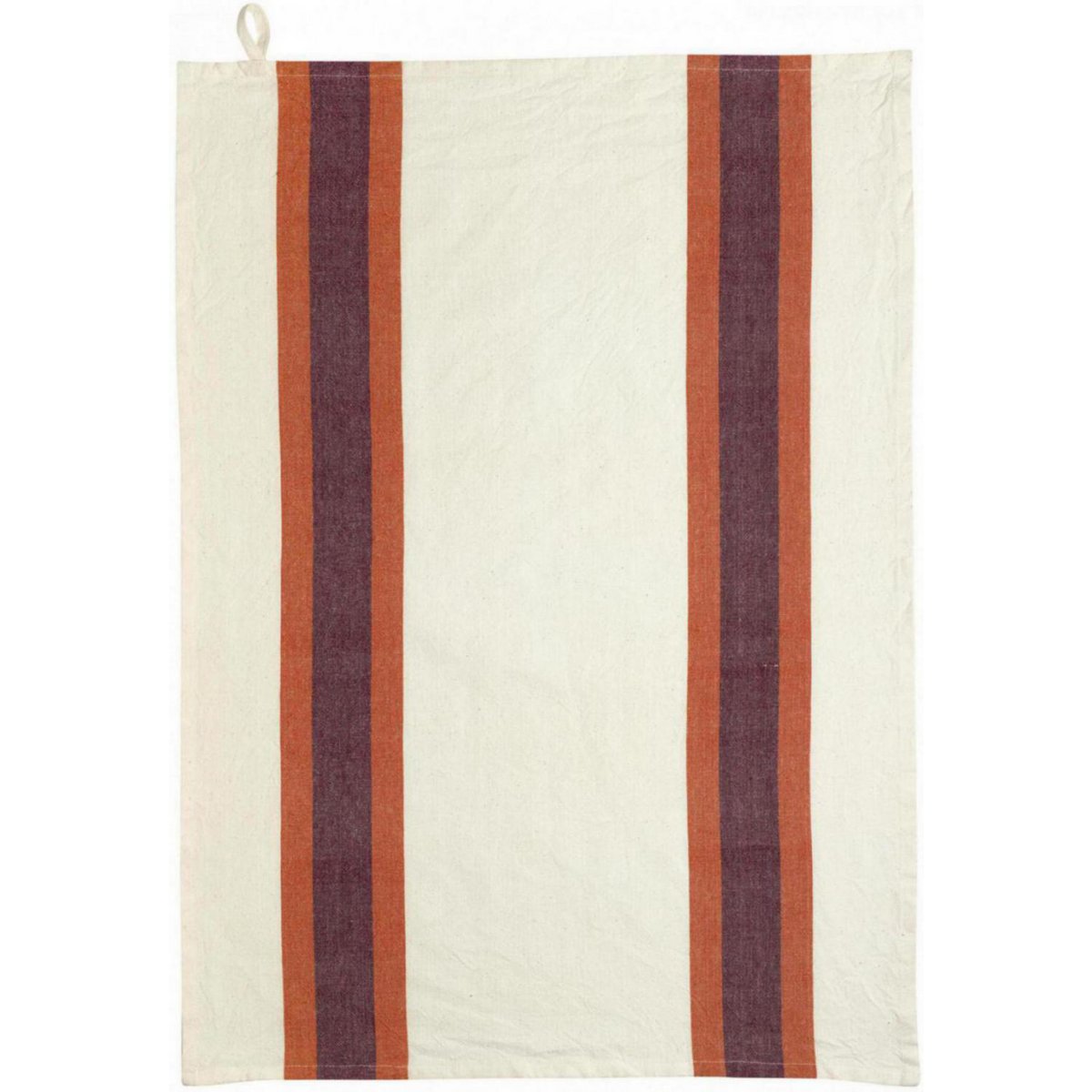 Recyceltes Geschirrtuch Lave Yuna Marmalade/natur 50 x 70
