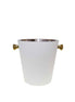 ECRU und Gold Champagner -Eimer 20.5x20.5x22 cm AULICA