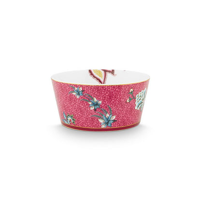 Giftset Bowls Oriental Flower Festival Dark Pink 12cm - Pimis Living