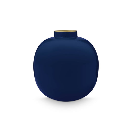 Vase Metal Blue 23cm - Pimis Living