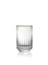 Der Golden Sip Tumbler – Natürliches Gold Bazar Bizar Living