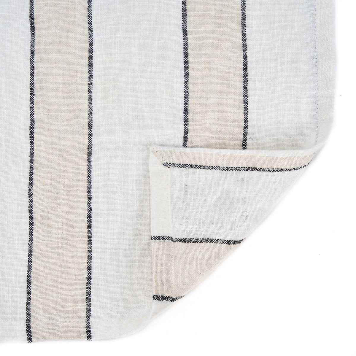Die Provence-Serviette – Naturschwarzweiß – 45 x 45 Bazar Bizar Living