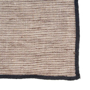 The Code Leinenserviette – Naturschwarz – 45 x 45 Bazar Bizar Living