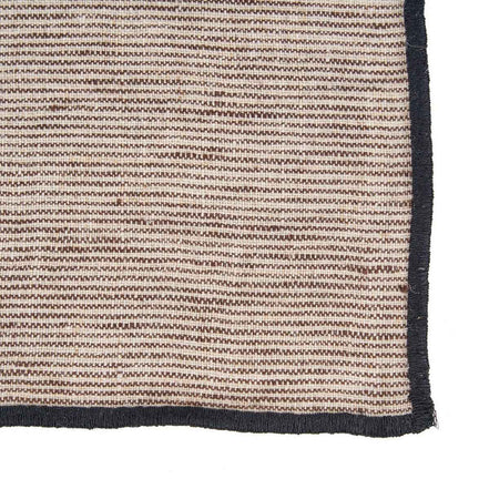 The Code Leinenserviette – Naturschwarz – 45 x 45 Bazar Bizar Living