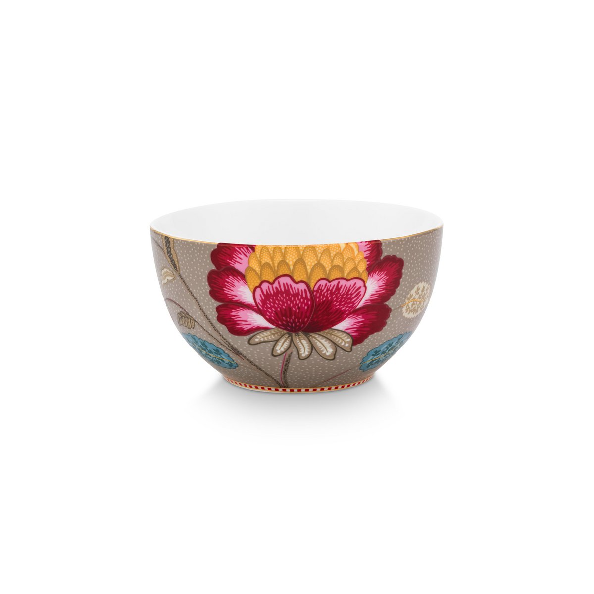 Set/3 Breakfast Set Blooming Tales Fantasy Khaki - Pimis Living