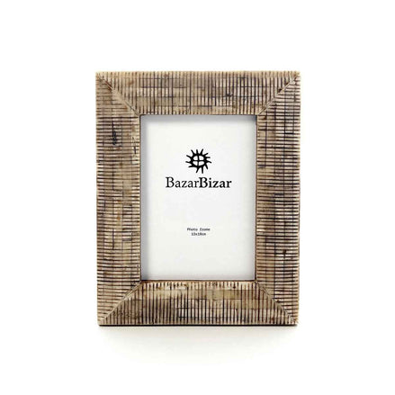 Der Desert Weave-Rahmen – Antik – 13 x 18 Bazar Bizar Living