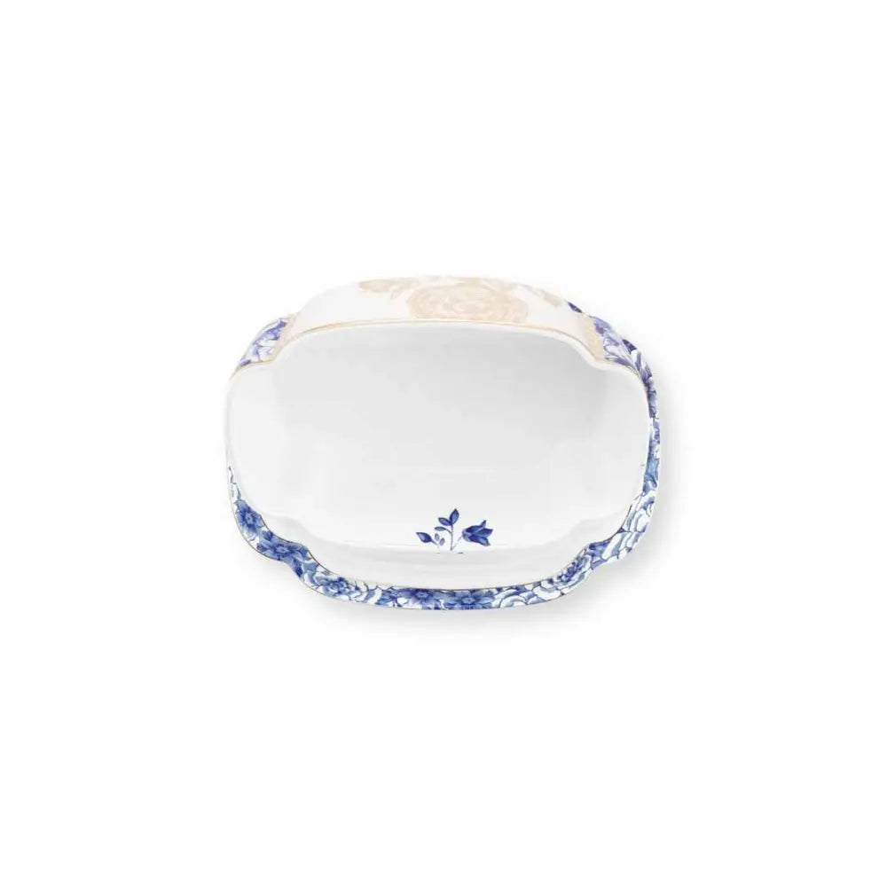 Butter Dish Royal White 19x14x9cm