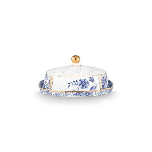 Butter Dish Royal White 19x14x9cm
