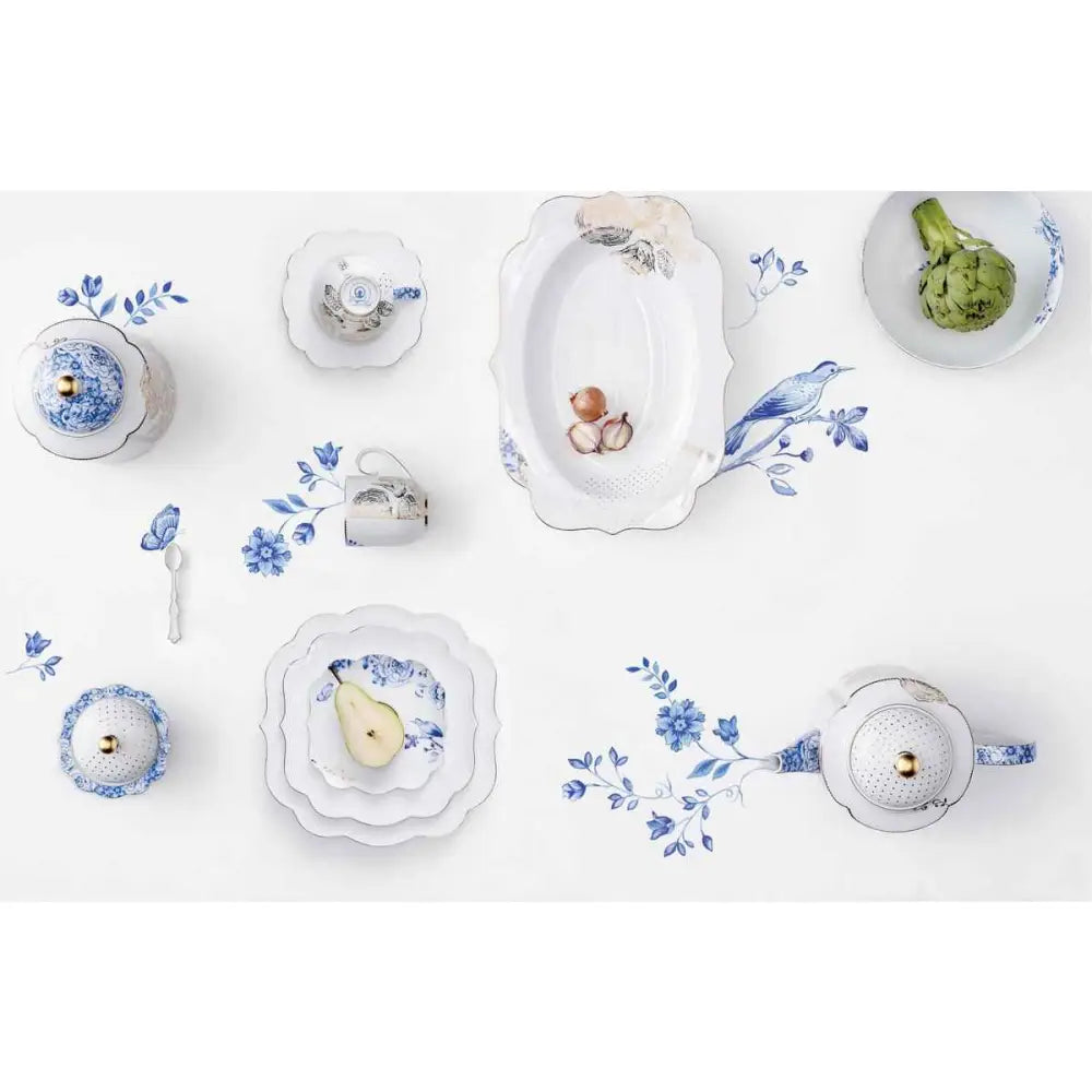Butter Dish Royal White 19x14x9cm
