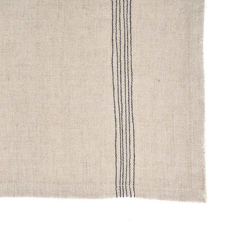 The Lint Biscuit Serviette – Naturschwarz – 45 x 45 Bazar Bizar Living