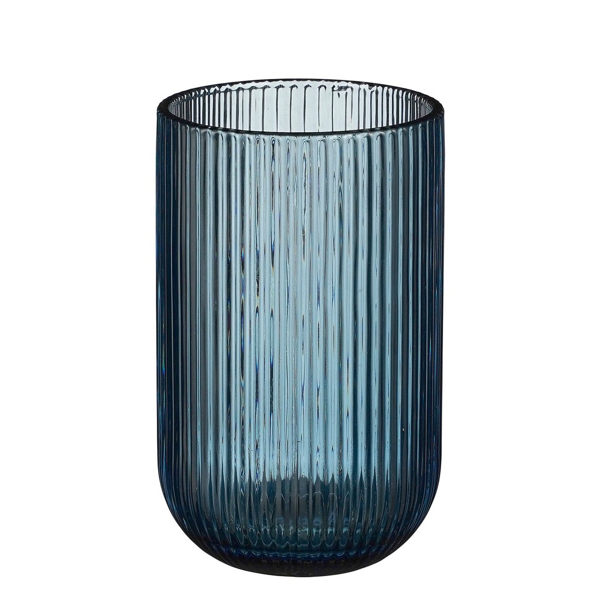 Trinkglas Blau 1Glas Mica Decorations