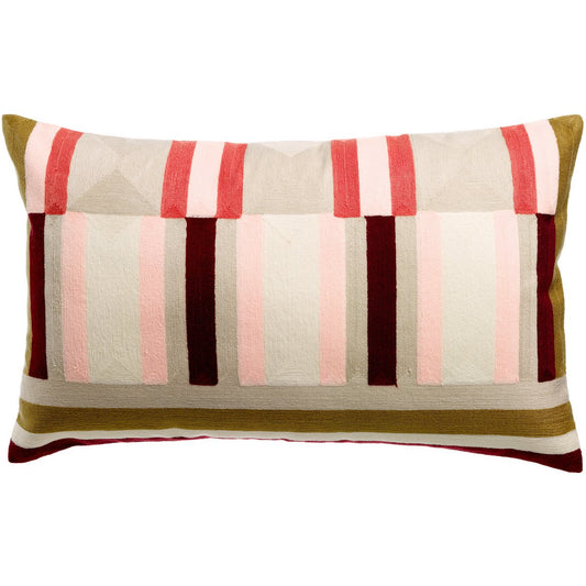 Coussin brodé Jason Mousse 40 x 65 - Pimis Living