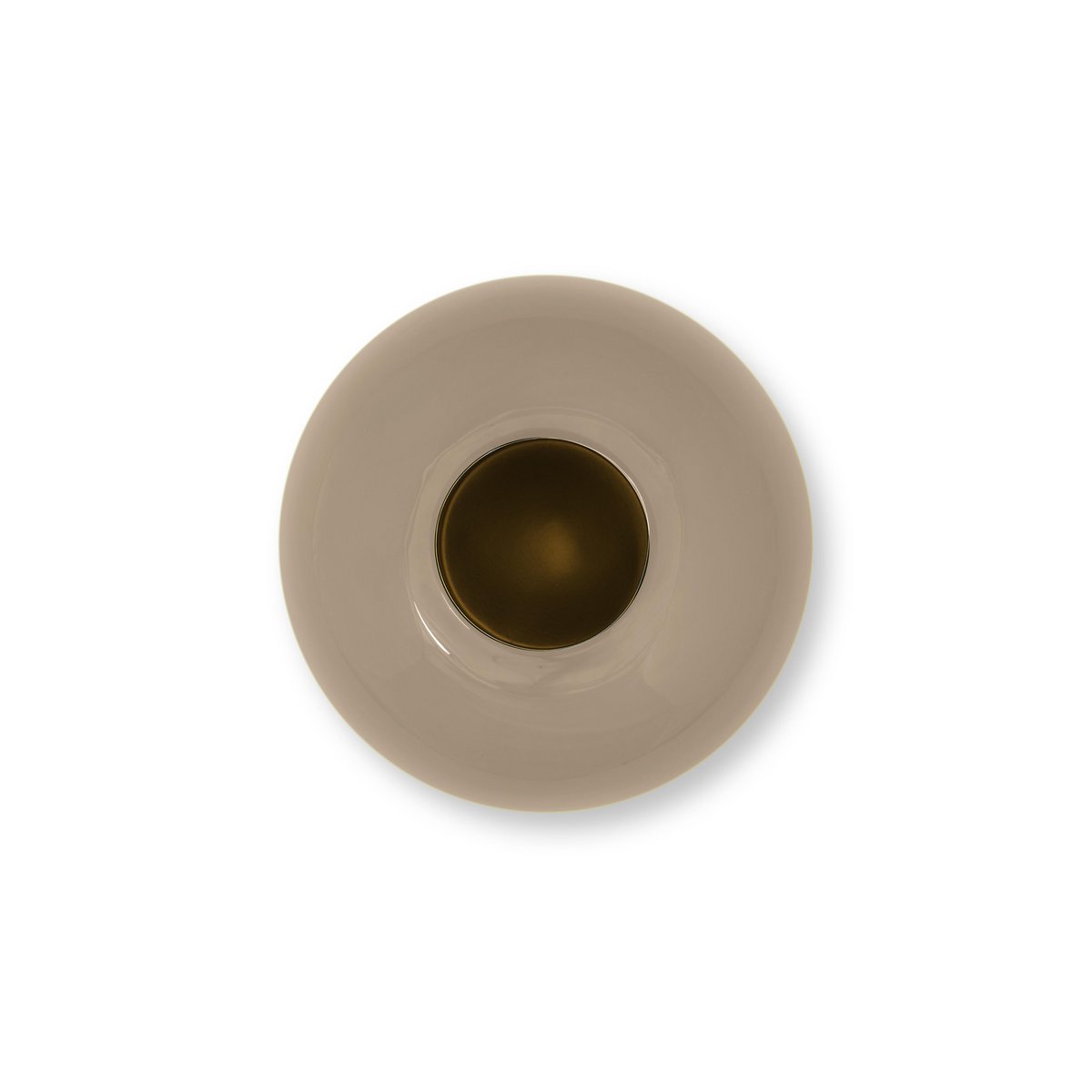 Vase Metal Khaki 23cm - Pimis Living