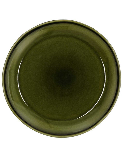 Rhea Speiseteller - Ø28 cm - Keramik - Grün - Pimis living by Konceptpunkt