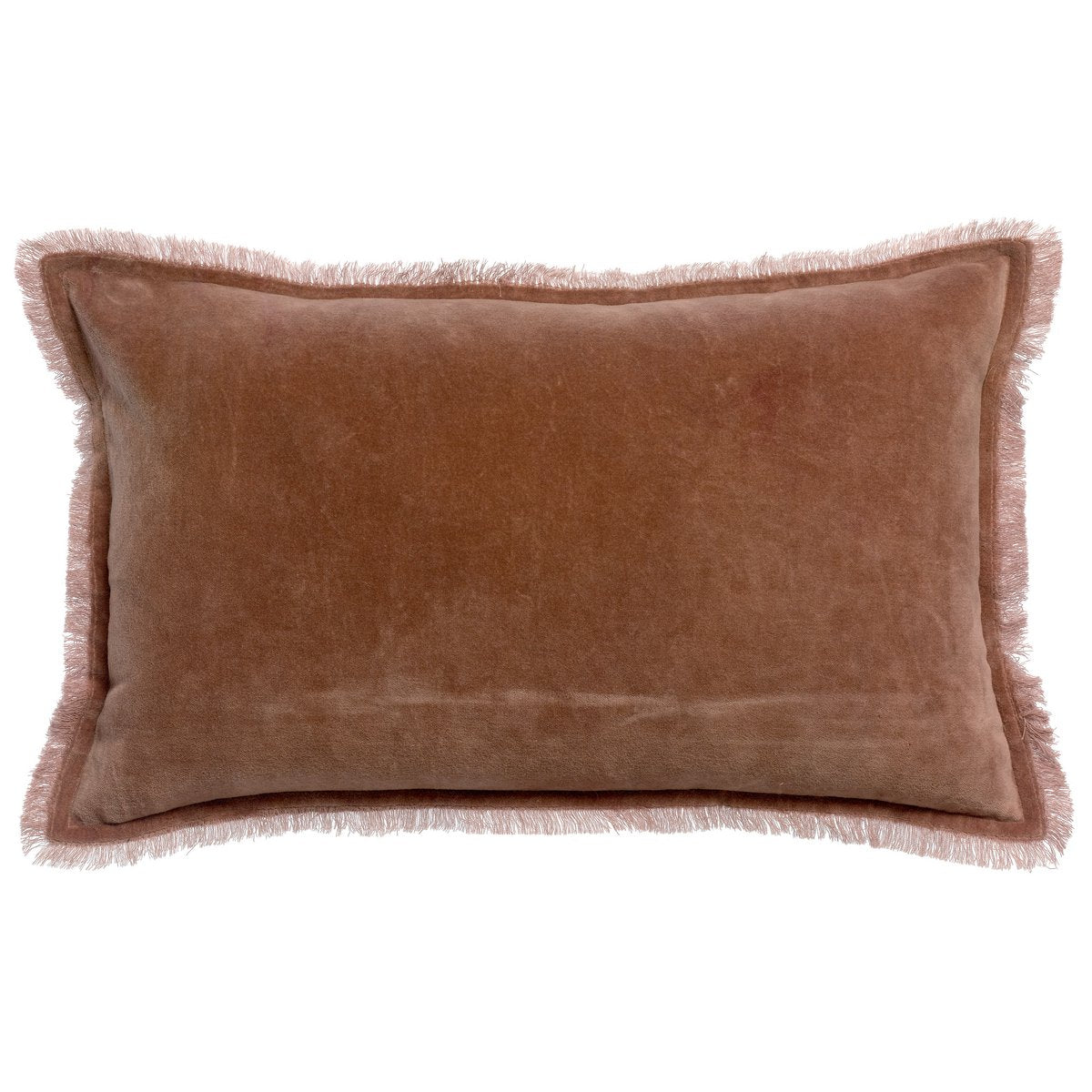 Einfarbiges Kissen Fara Palisander 30 x 50 - Pimis Living