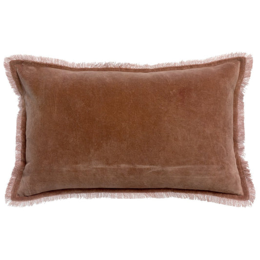 Einfarbiges Kissen Fara Palisander 30 x 50 - Pimis Living