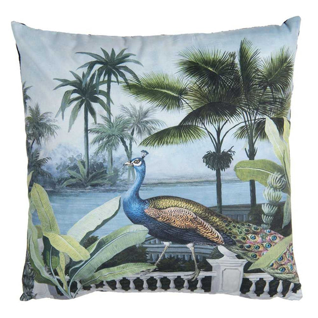 Decorative cushion multicolored 45x45x4 cm