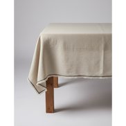 Die Toskana-Tischdecke – Naturschwarz – 150 x 250 Bazar Bizar Living
