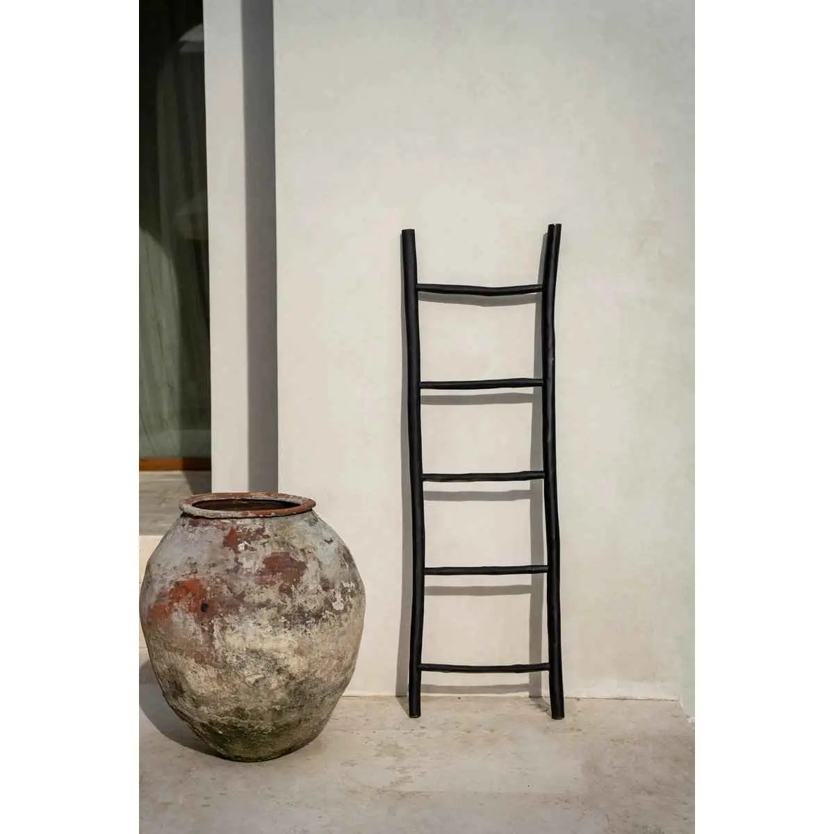 Die Tulum-Leiter - Schwarz - 165 Bazar Bizar Living