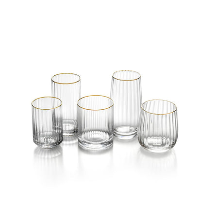 Der Golden Sip Tumbler – Natürliches Gold - Pimis Living