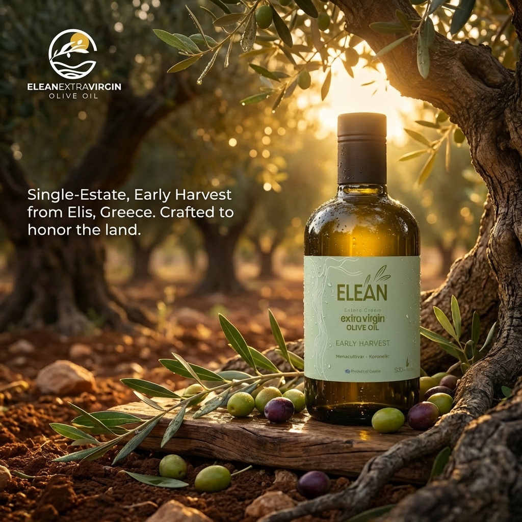 ELEAN Extra natives Olivenöl aus der frühen Ernte - Pimis Living