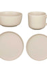 Ozi Descrises Set 4 people - Stone good - Taupe