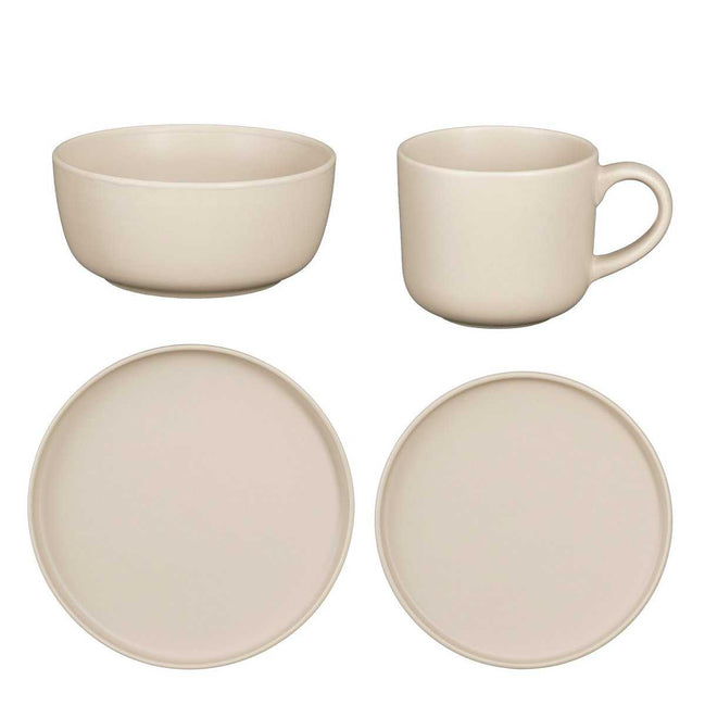 Ozi Descrises Set 4 people - Stone good - Taupe