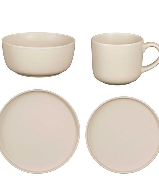 Ozi Descrises Set 4 people - Stone good - Taupe